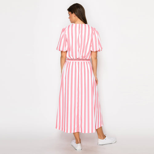 Bubble Gum Pink Stripe Set