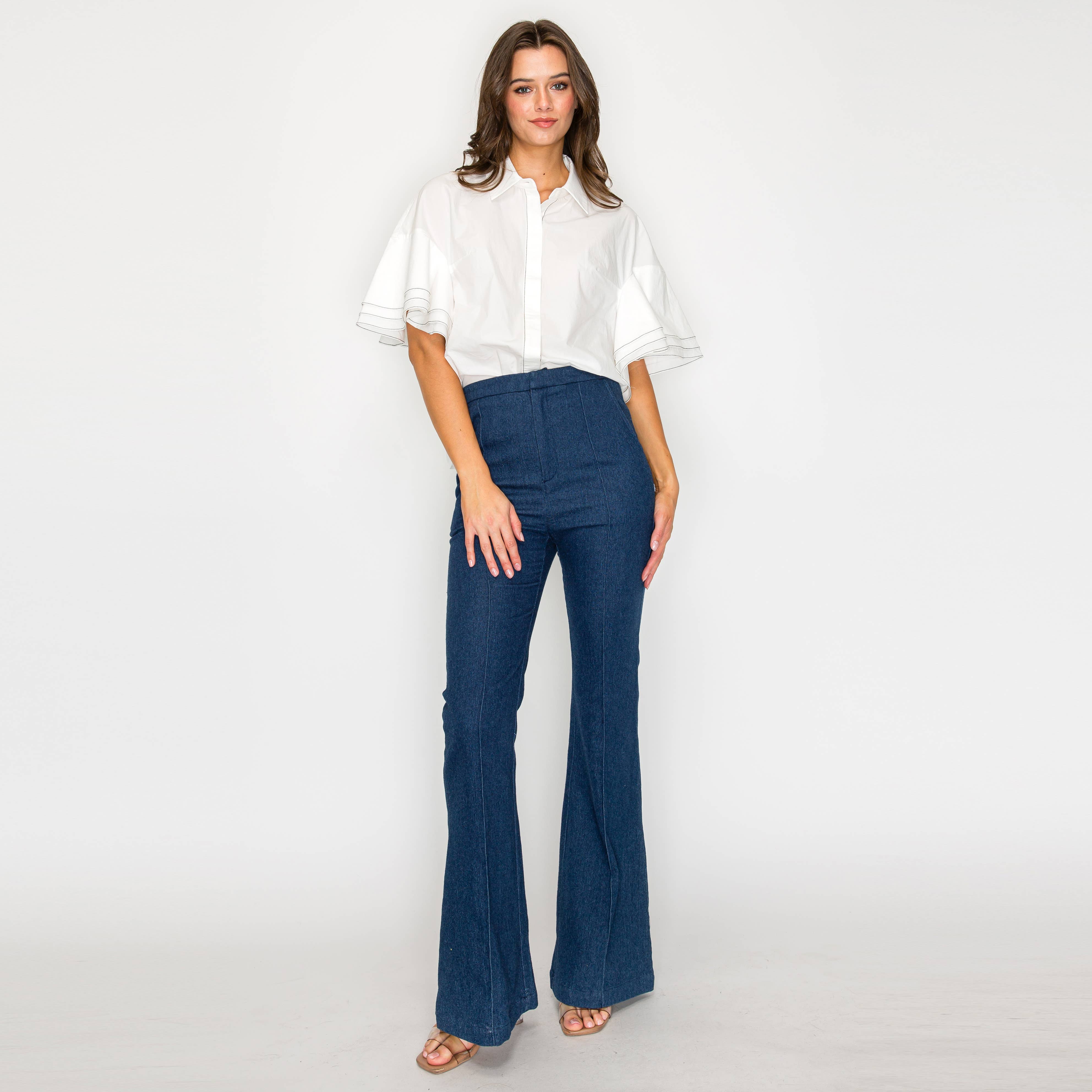 Atelier Ruffle Sleeve Shirt