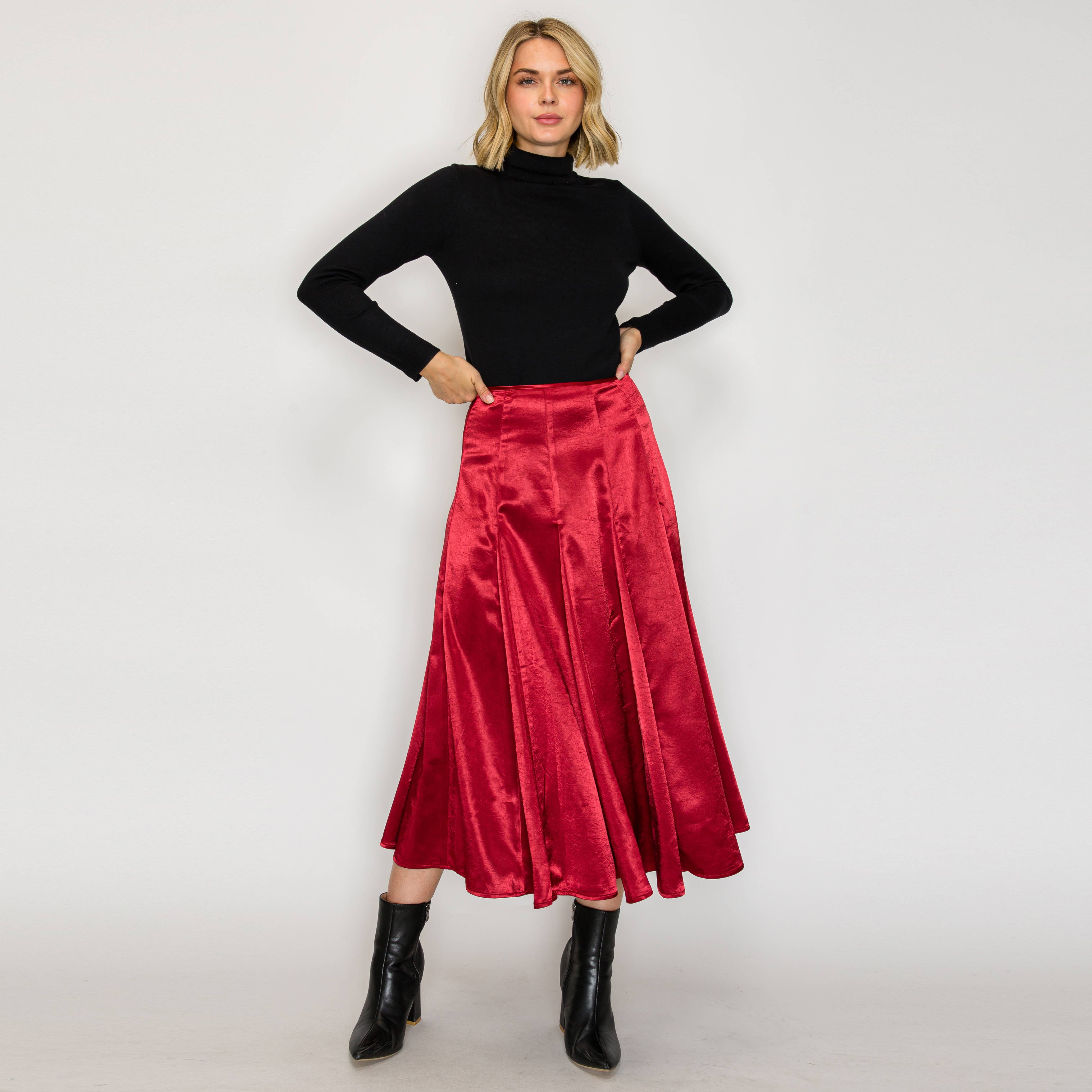 ESSENTIAL Satin Skirt for Every Girl
