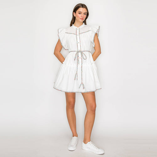 Sweet White Mini Dress