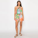 Coral Retro Tropical Print SET