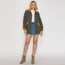 Meadow Stroll Floral Quilted Barn Jacket