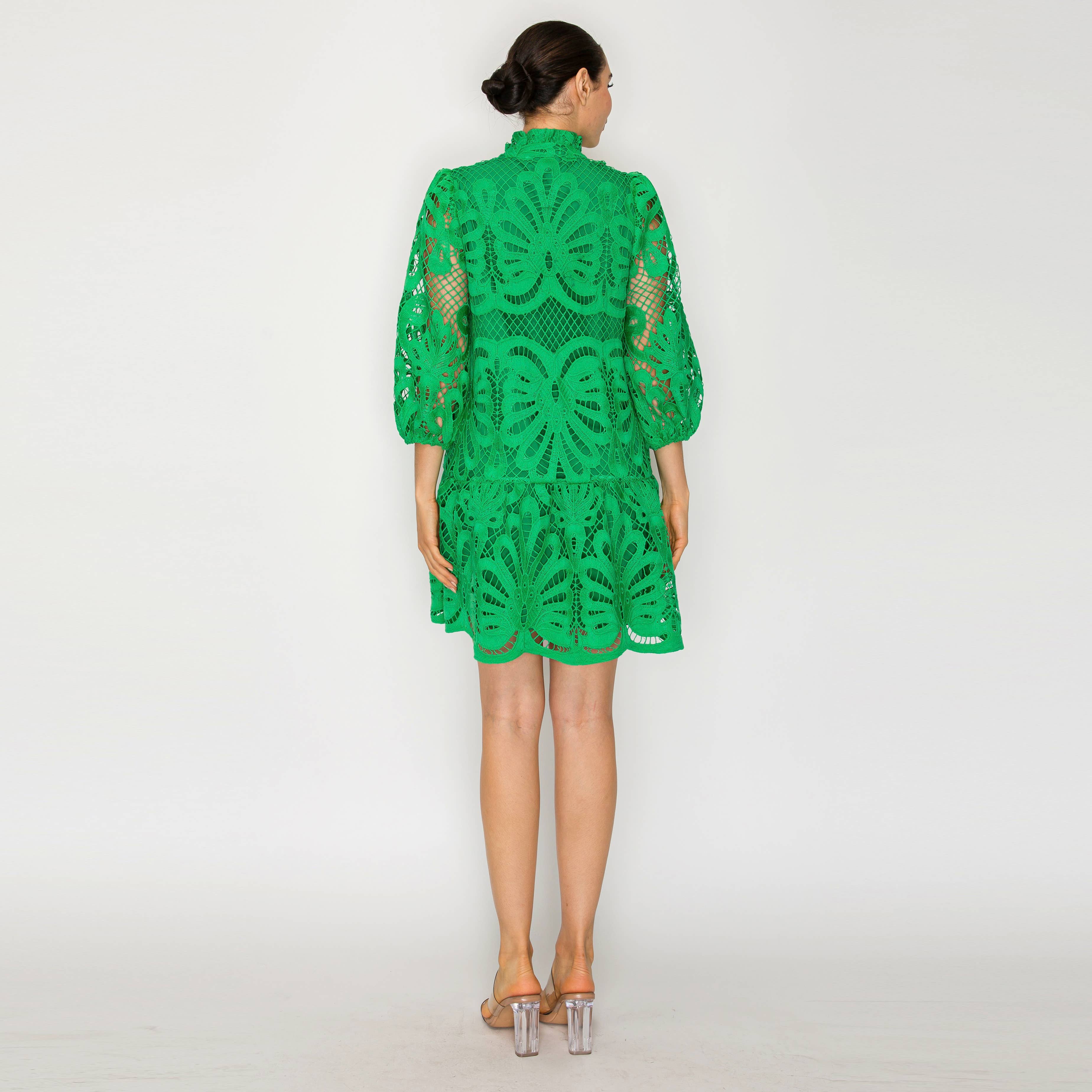 Palm Royale Lace Dress