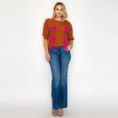 Love Love Bow Sweater Top - LWSW1202
