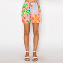 Coral Retro Tropical Print SET