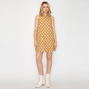 I LOVE POLKA DOTS Camel Mini Dress