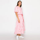 Bubble Gum Pink Stripe Set