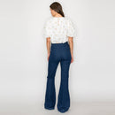 Cherry Cherry Cherry Crop Top With Bow