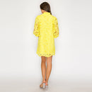 Lemon Bloom Lace Dress