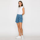 Ruffle Ruffle denim skort