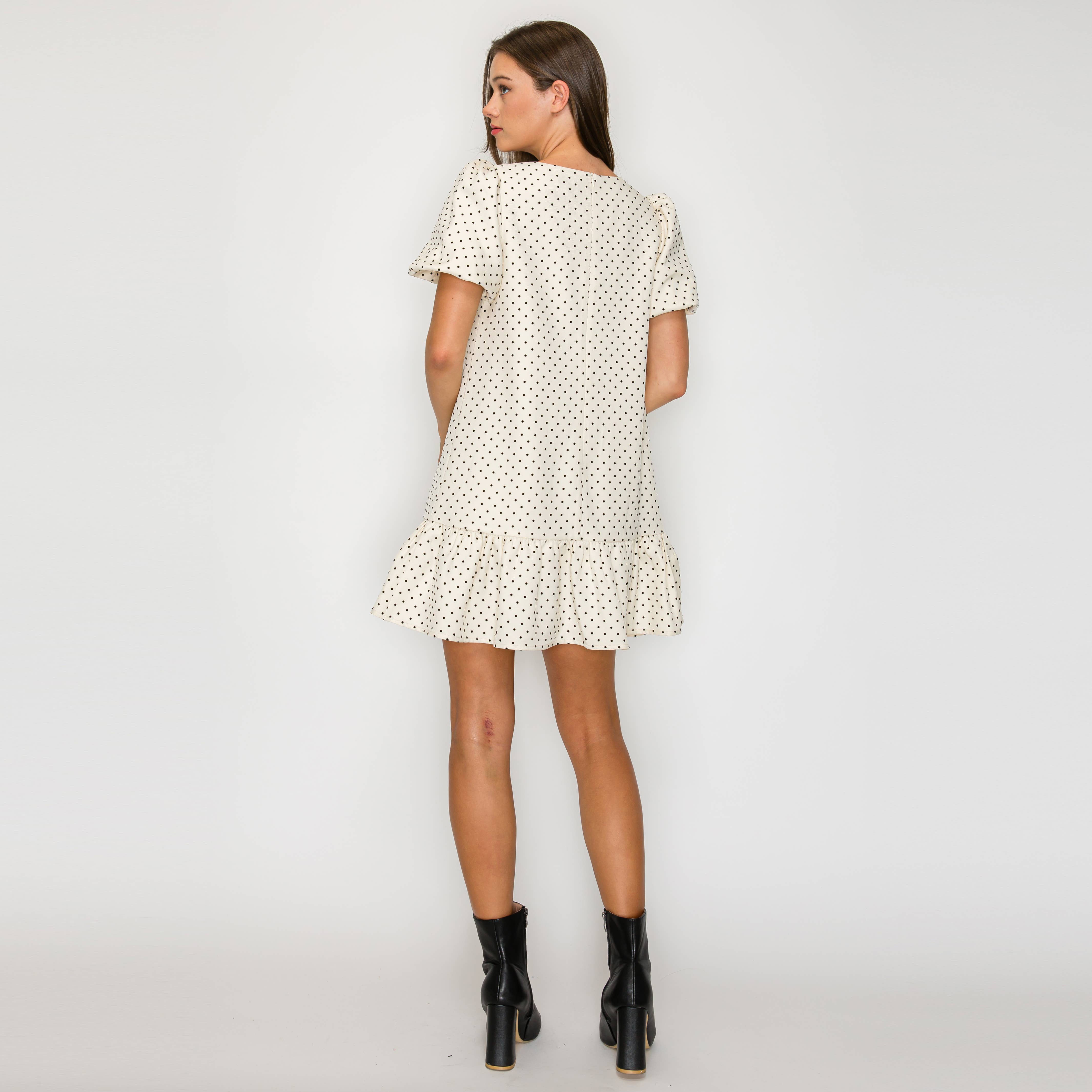 Classic is forever Polka dots Mini Dress