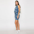 Jacquard Pattern Embroidery Mini Skirt