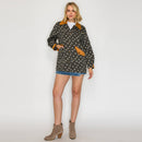 Meadow Stroll Floral Quilted Barn Jacket