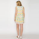 Lemon Yellow Jungle mini dress