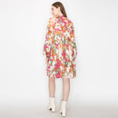 Floral print mini dress