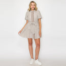 Tortilla Stripe Mini Dress