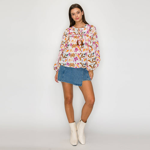 Palm Tree Desert Blouse