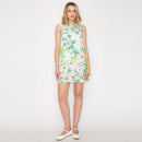 Summer Romantic Garden with Shell White Mini Dress