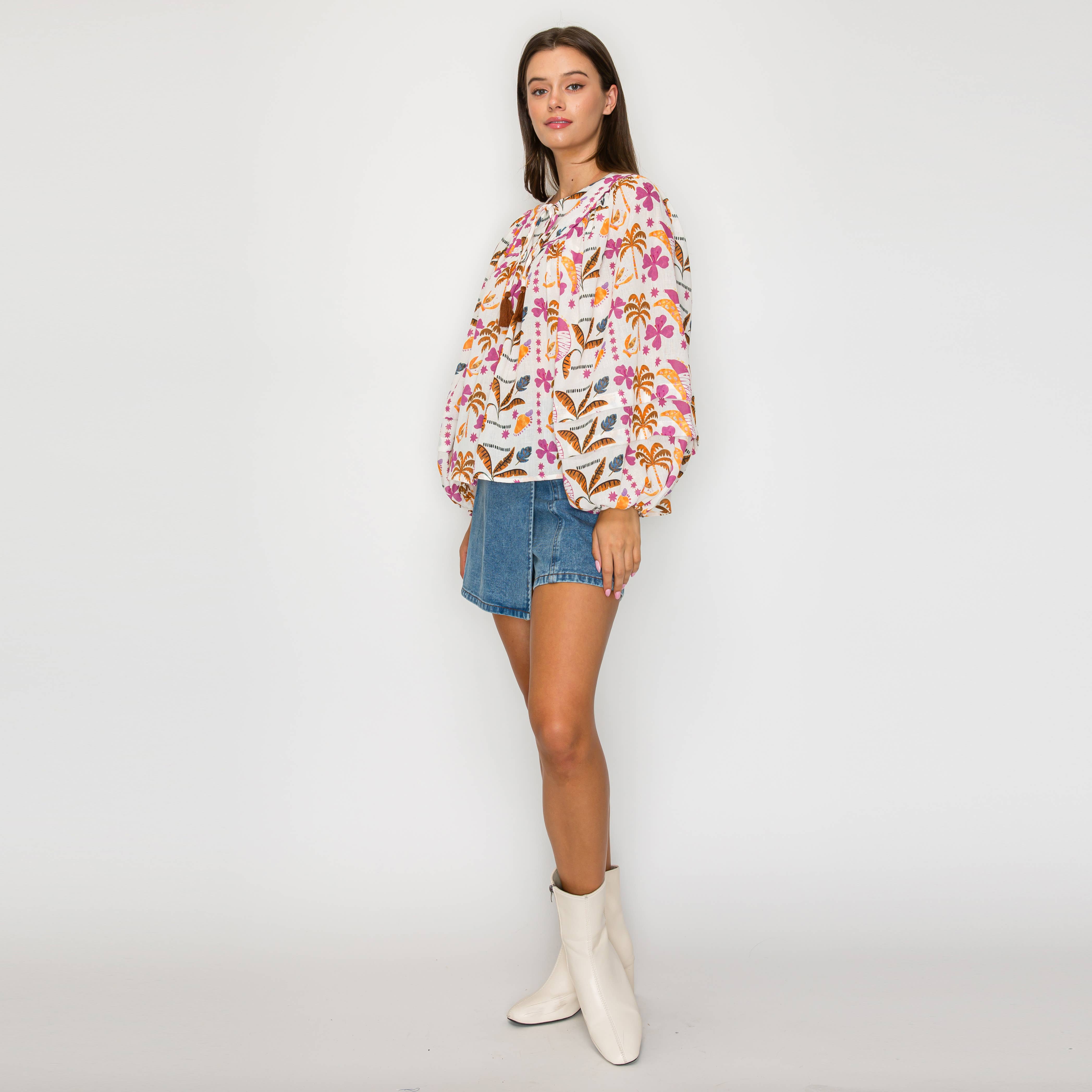 Palm Tree Desert Blouse
