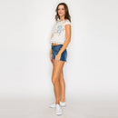 Heirloom Garden Embroidered Lace Crop Top