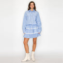 Blue Skies Boxy Stripe Shirt