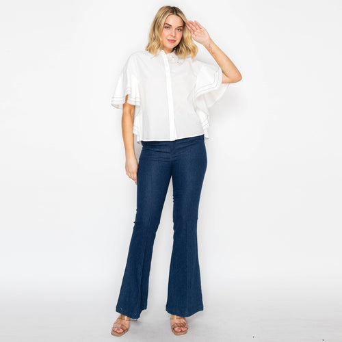 Atelier Ruffle Sleeve Shirt