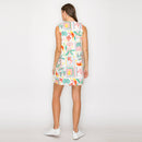 Retro Tropical Vives Mini Shift Dress