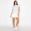 Cloud Blue Jacobian Eyelet Blouse