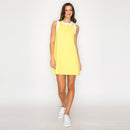 Lemon & White Retro Mod Look Mini dress - LWD2903