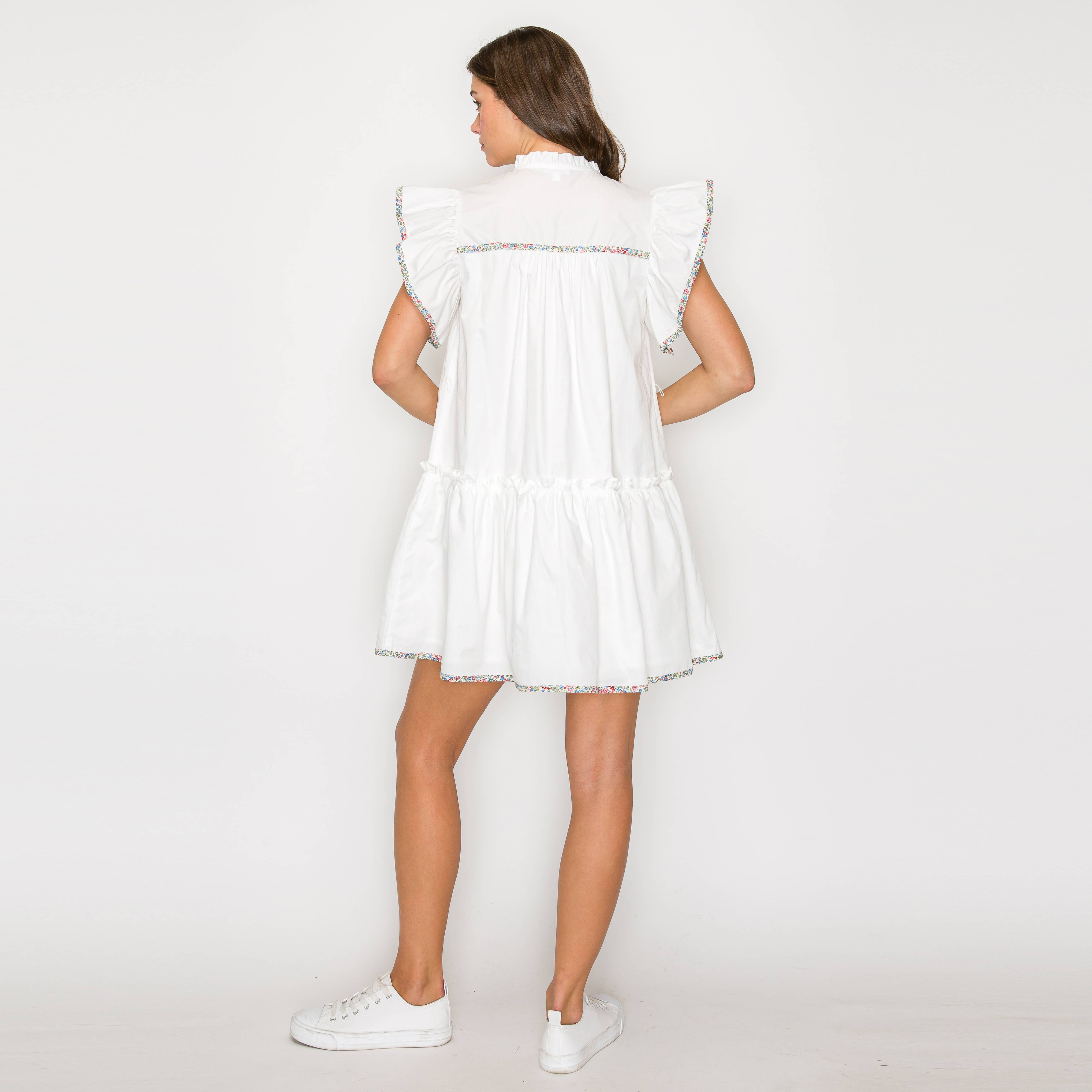 Sweet White Mini Dress