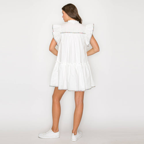 Sweet White Mini Dress