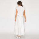 Heirloom Garden Embroidered Midi Skirt