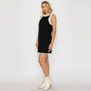 BLACK Retro Mod Look Mini dress - LWD2903 
