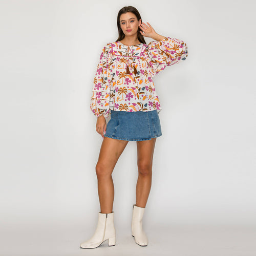 Palm Tree Desert Blouse
