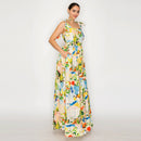 AURORA FLORA Maxi Dress