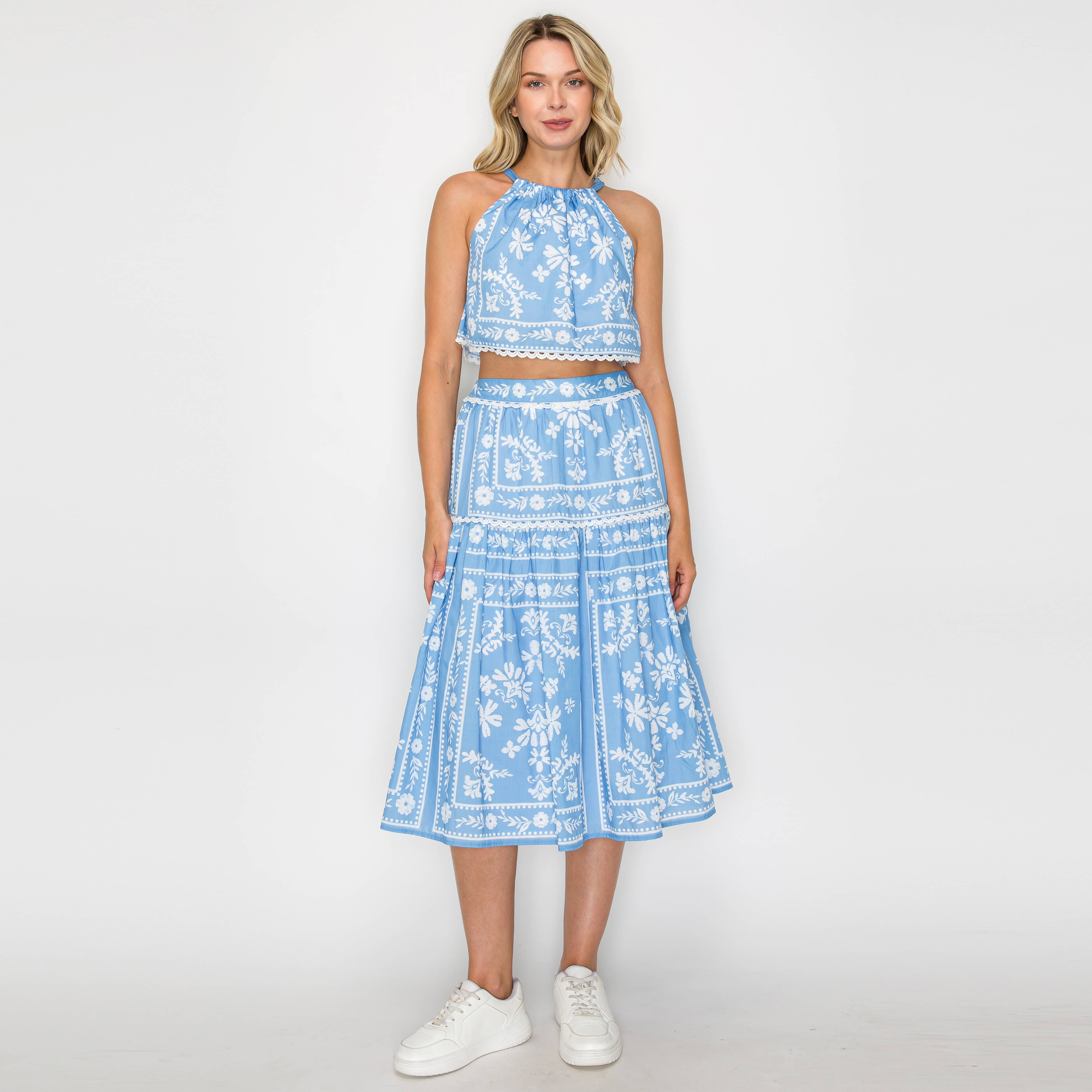 Look At Me Print Set - Blue