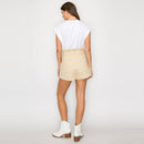 Little Wild Flower Print Twill Shorts