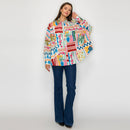 Dreamy Desert Print Oversized Shirts