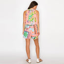Coral Retro Tropical Print SET