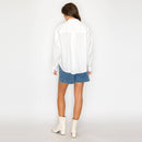 The Golden Shell Draped Blouse