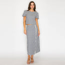 Harbor Stripe Puff Top