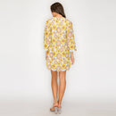 Marigold Vintage Lace Mini Dress