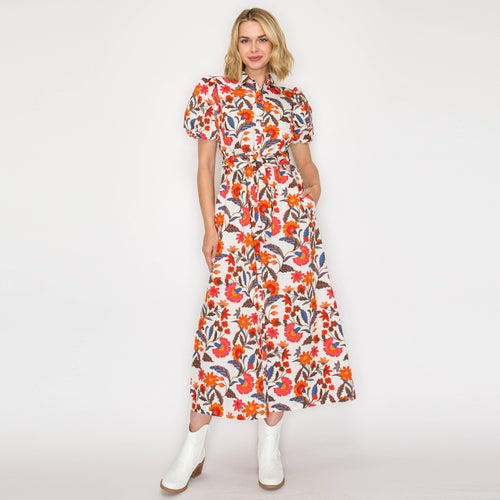 Festival Dream Shirts Midi Dress