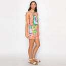Coral Retro Tropical Print SET
