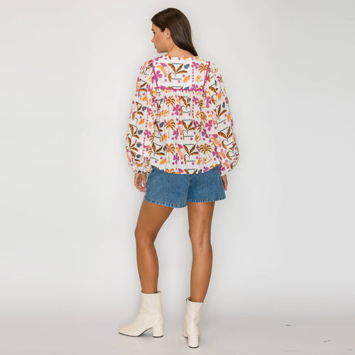 Palm Tree Desert Blouse