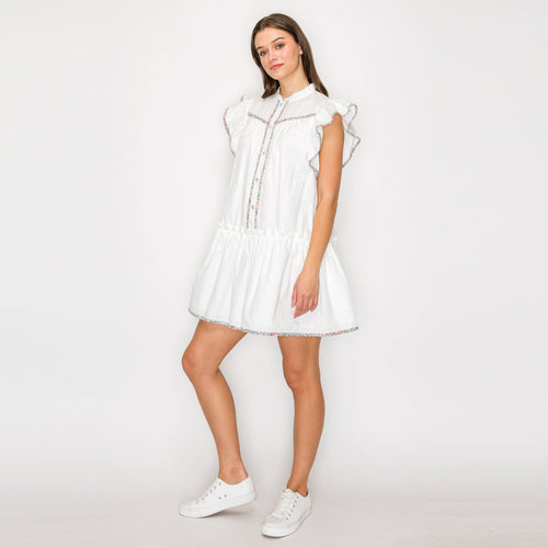 Sweet White Mini Dress