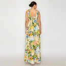 AURORA FLORA Maxi Dress