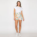 Retro Tropical Vive Shopper Bag Shorts