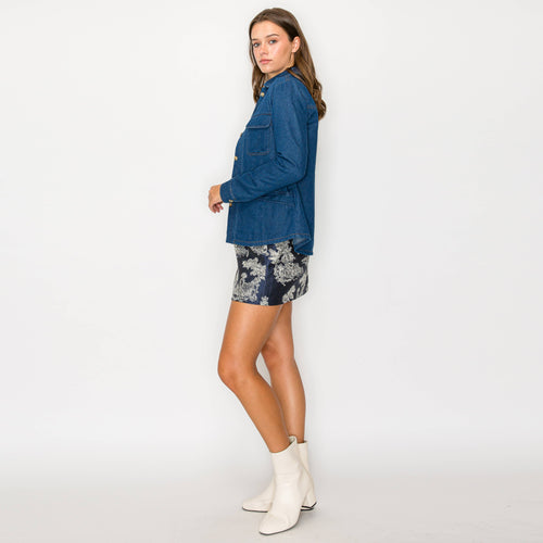 Classic denim worker jacket