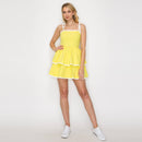 Lemonade Double Ruffle Mini Dress